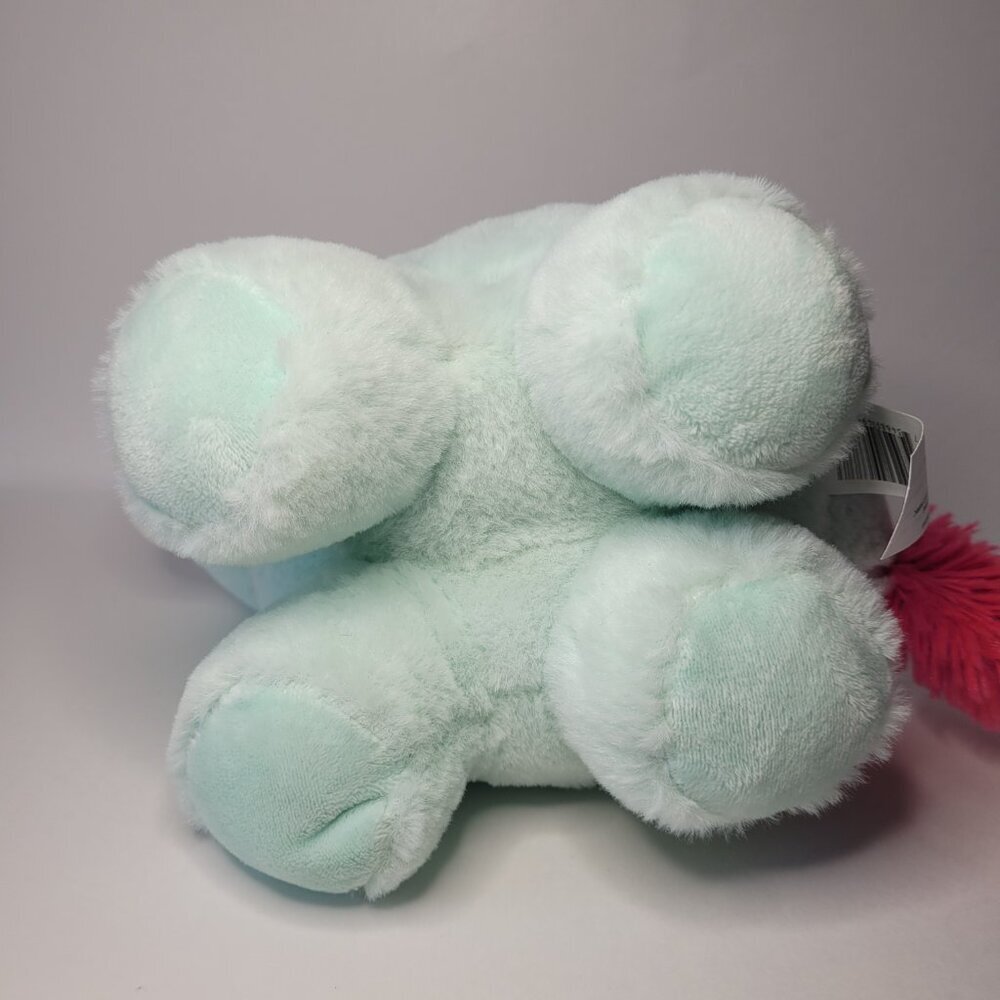 Kellytoy Unicorn Plush Stuffed Animal Mint Green Glitter Horn Whimsical Fantasy - Picture 5 of 9